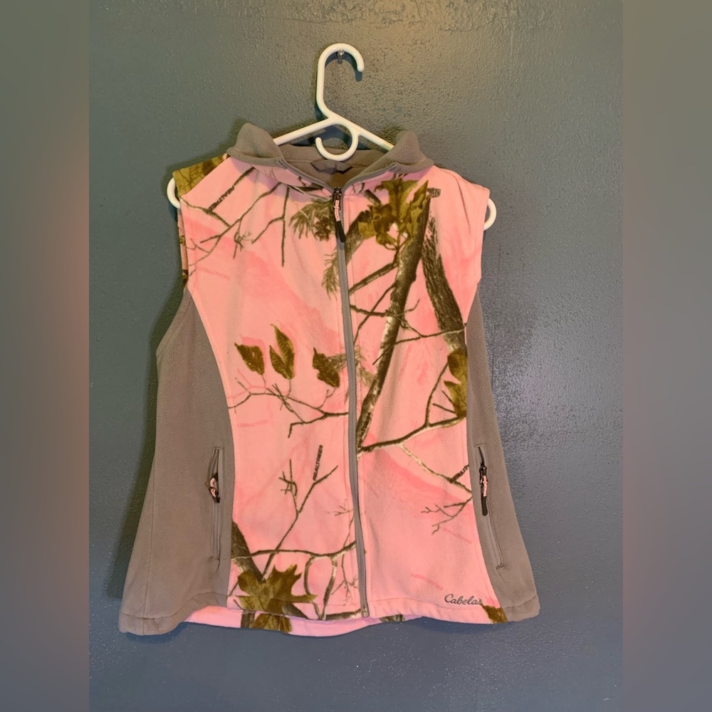 Cabela’s pink camo vest
